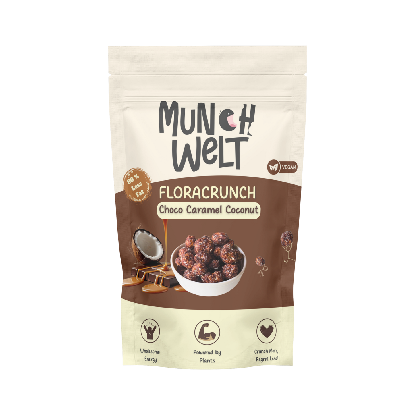 FloraCrunch Choco Caramel Coconut Packung